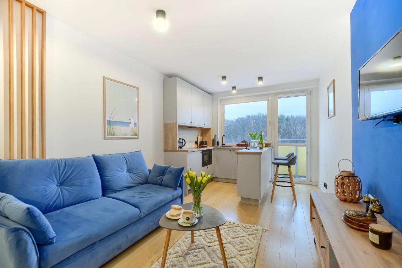 Apartament 4 Pory Roku Przy Plazy Z Widokiem Na Morze Gdynia Bagian luar foto