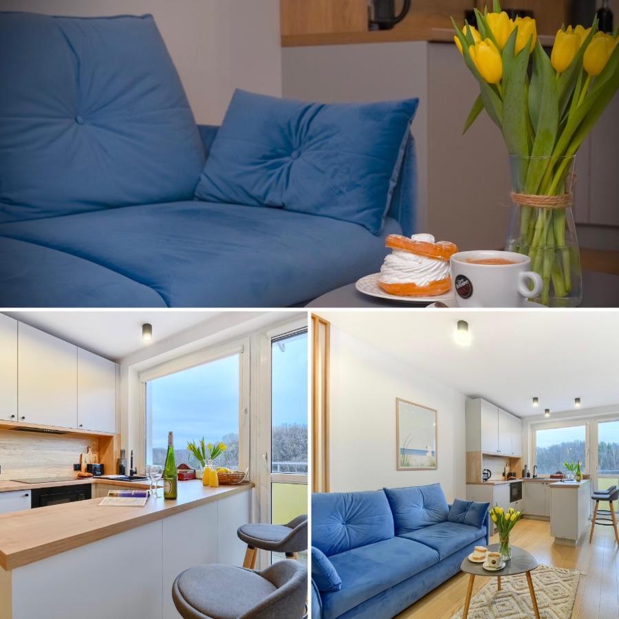 Apartament 4 Pory Roku Przy Plazy Z Widokiem Na Morze Gdynia Bagian luar foto