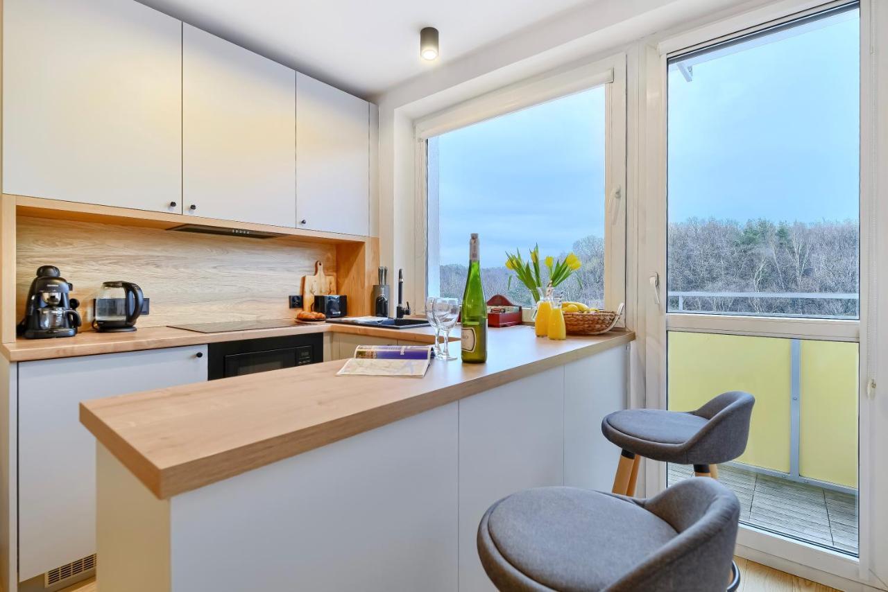 Apartament 4 Pory Roku Przy Plazy Z Widokiem Na Morze Gdynia Bagian luar foto