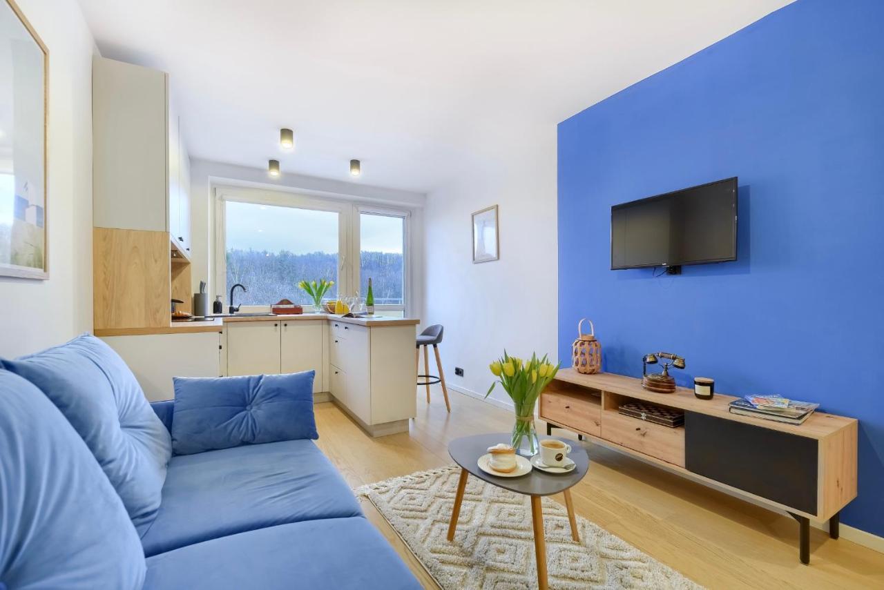 Apartament 4 Pory Roku Przy Plazy Z Widokiem Na Morze Gdynia Bagian luar foto